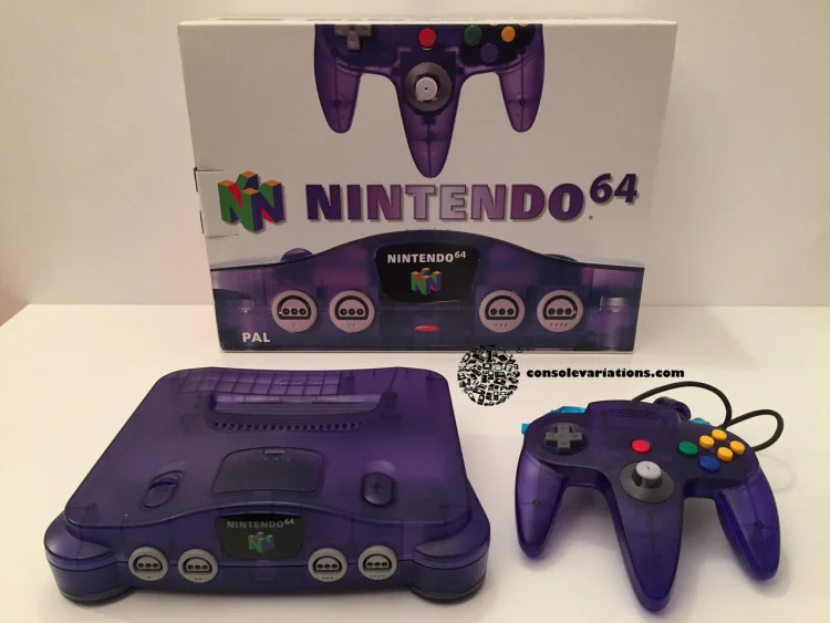  Nintendo 64 Grape Purple Console [EU]