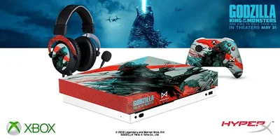 Microsoft Xbox One X Godzilla King of the Monsters Model 2 Console
