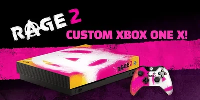 Microsoft Xbox One X Rage 2 Model 2 Console
