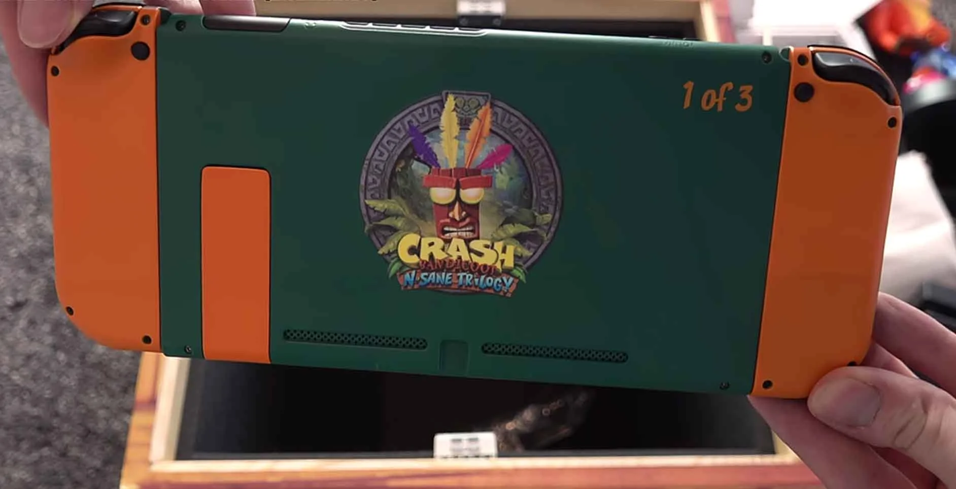  Nintendo Switch Crash Bandicoot Nsane Trilogy Console