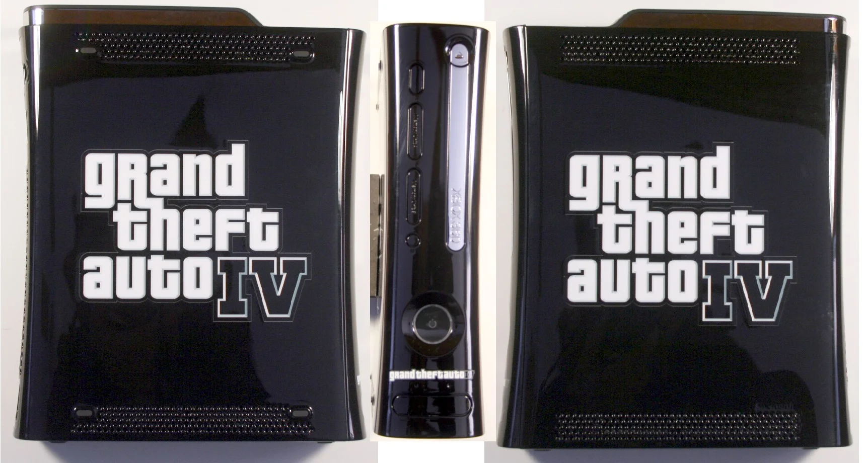  Microsoft Xbox 360 Grand Theft Auto IV Black Console 