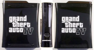 Microsoft Xbox 360 Grand Theft Auto IV Black Console 