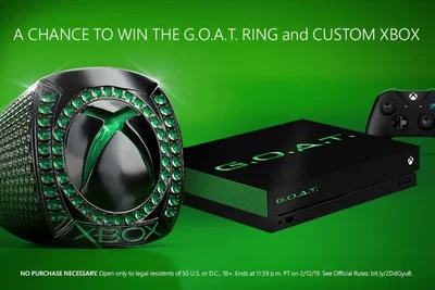 Microsoft Xbox One X NFL Madden 19 G.O.A.T Console