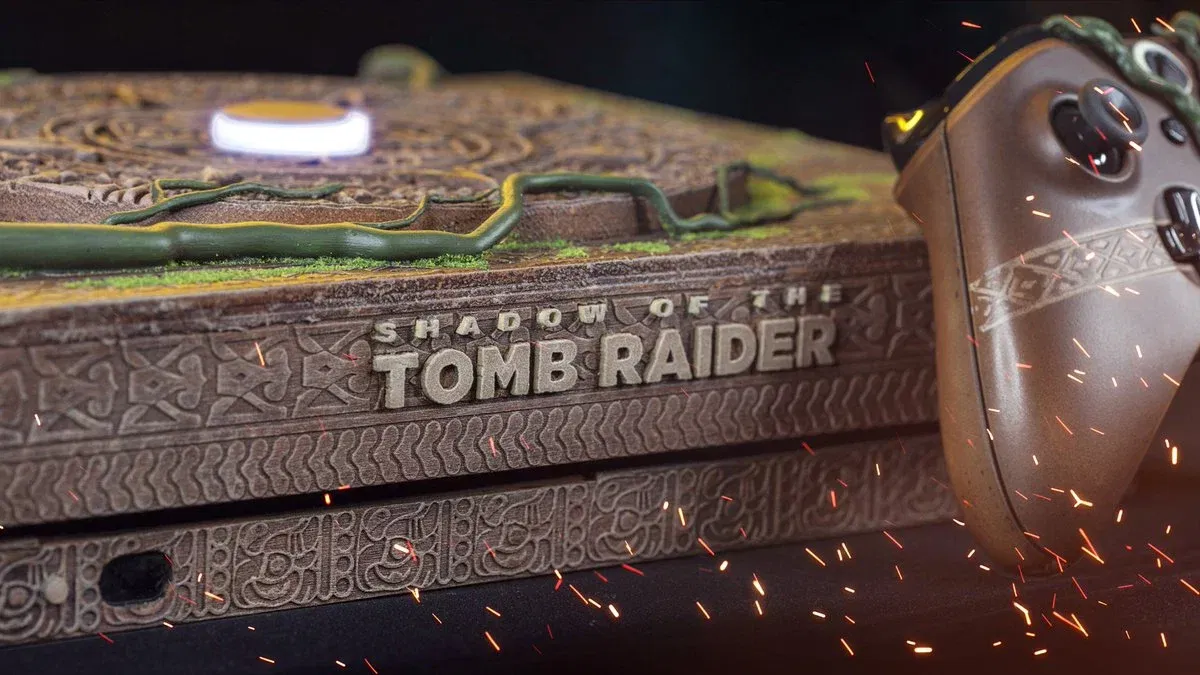 Microsoft Xbox One X Shadow of the Tomb Raider Console Microsoft Xbox One X Shadow of the Tomb Raider Console