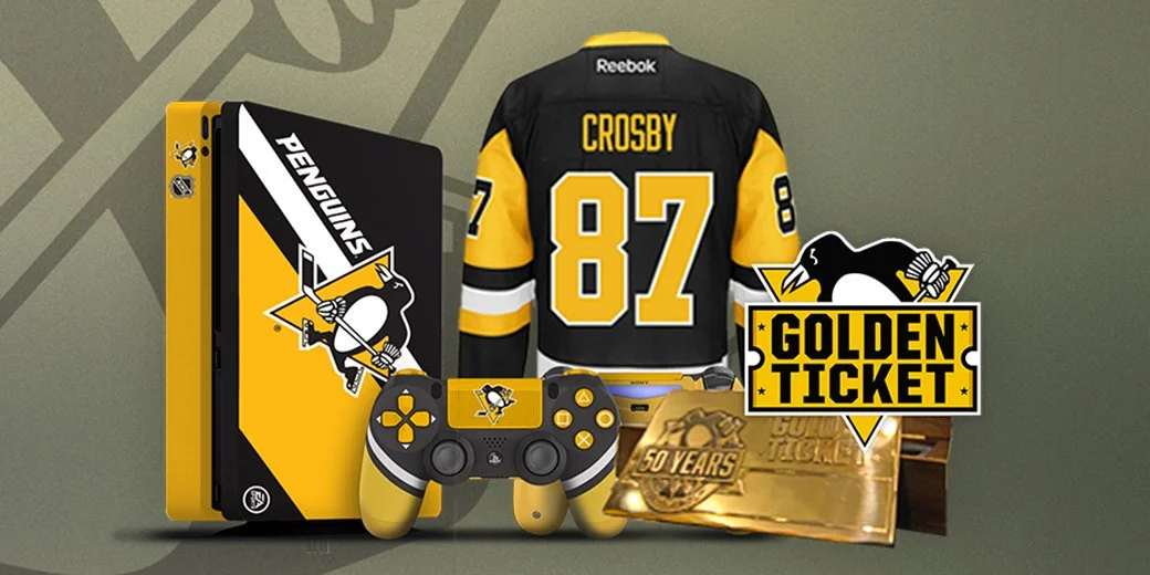  Sony PlayStation 4 Slim Pittsburgh Penguins Console