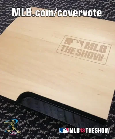 Sony PlayStation 3 Slim MLB13 The Show Cover Console
