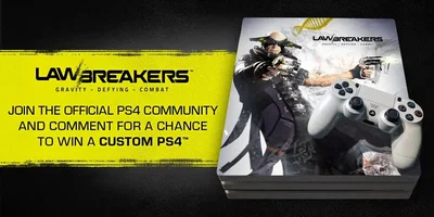 Sony PlayStation 4 Pro Lawbreakers Console