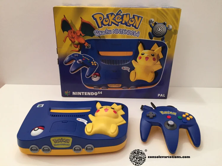  Nintendo 64 Pikachu Console [EU]