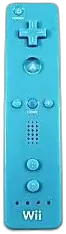 Nintendo Wii Blue Wiimote [NA]