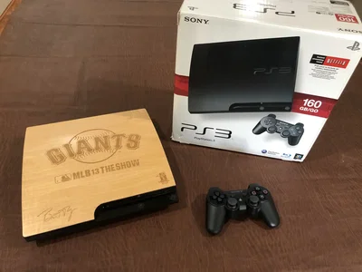 Sony PlayStation 3 Slim MLB 13 The Show SF Giants Buster Posey Console