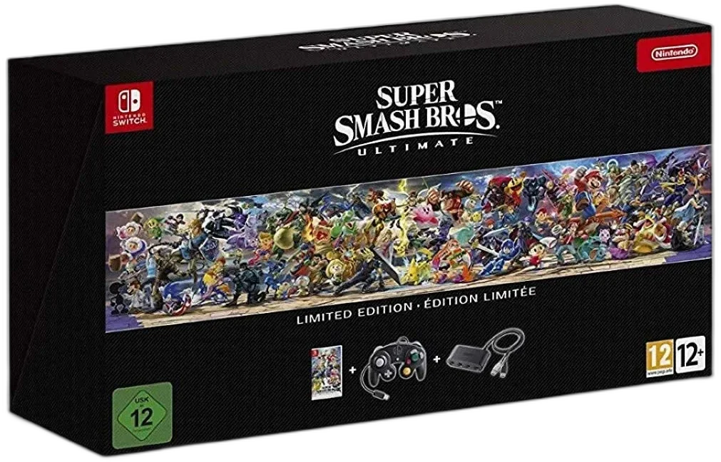  Nintendo Switch Super Smash Bros. Ultimate Limited Edition Bundle