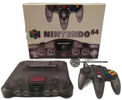 Nintendo 64 Smoke Black Console [EU]