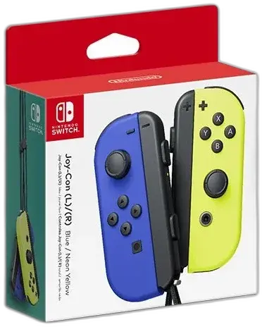 Nintendo Switch Blue/Neon Yellow Joy-Con