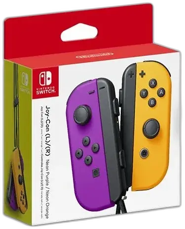 Nintendo Switch Neon Purple/Neon Orange Joy-Con