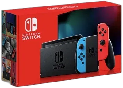  Nintendo Switch "XKW" Neon Console