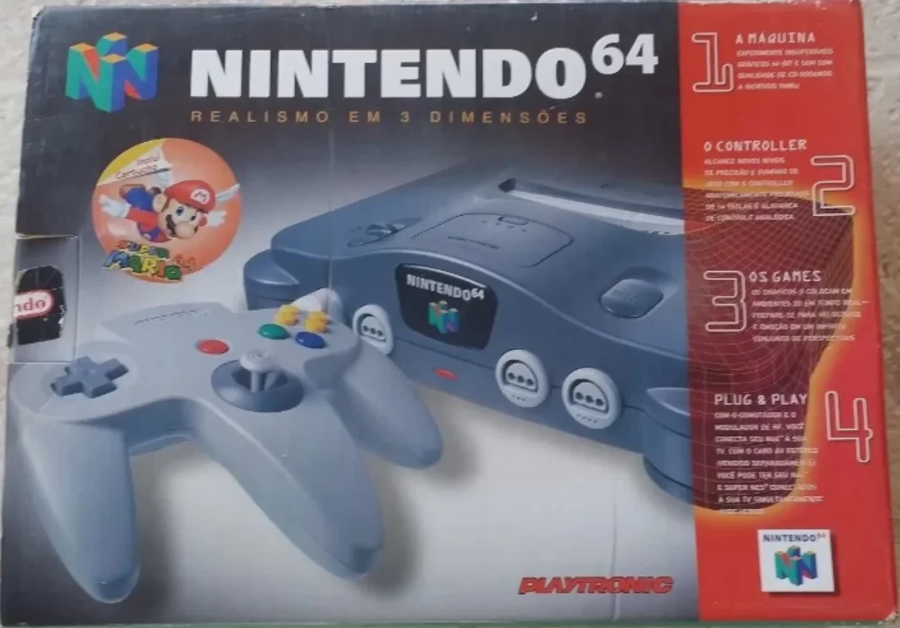  Nintendo 64 Super Mario Bundle [BR]