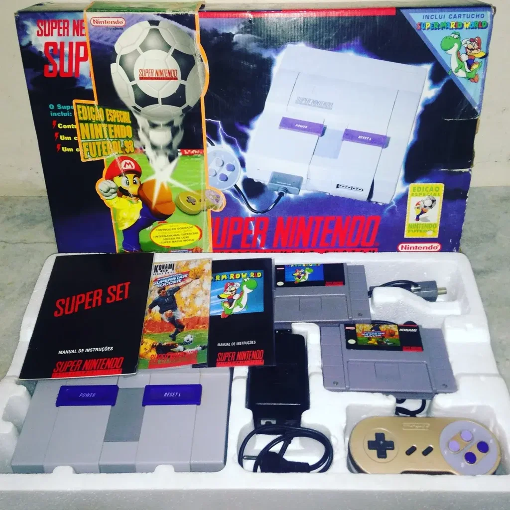 Consolevariations - SNES Futebol 98 Bundle