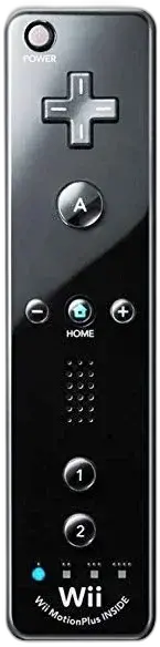 Nintendo Wii-Motion Plus Black Wiimote [NA]