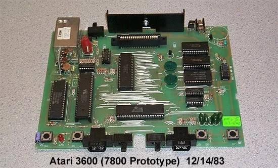  Atari 3600 (Atari 7800) Prototype Console