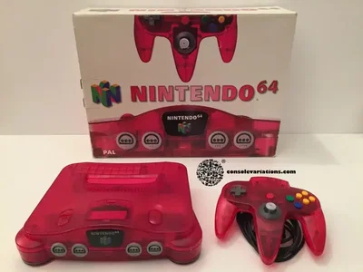Nintendo 64 Fire Red Console [EU]