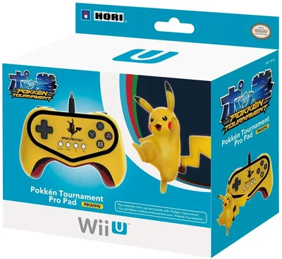 Hori Wii U Pokken Tournament Pikachu Pro Pad [NA]