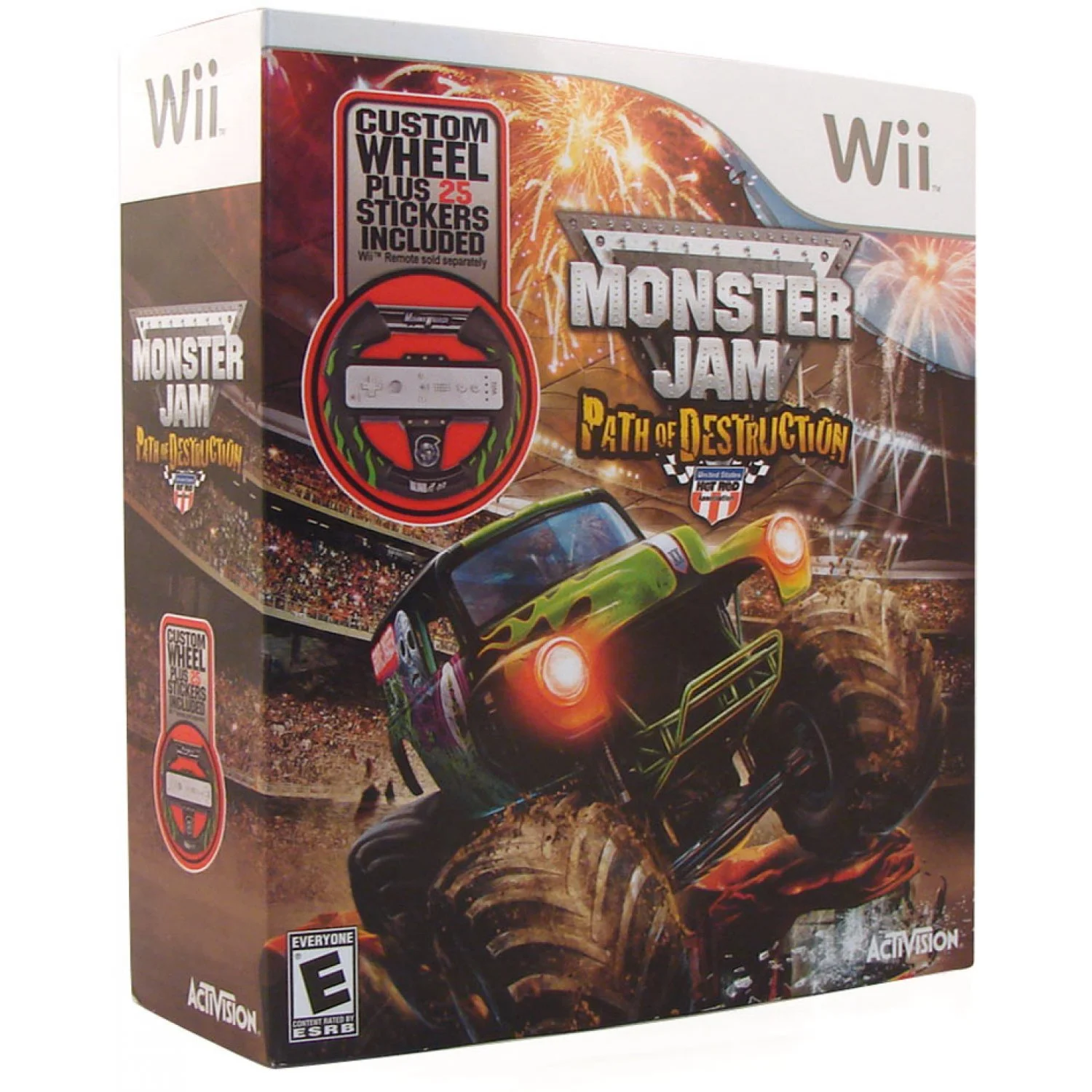  Activision Wii Grave Digger Monster Jam Wheel