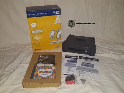 Nintendo 64 DD Randnet Starter Kit Console