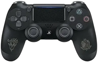 Sony PlayStation 4 Monster Hunter World Iceborne Black Controller