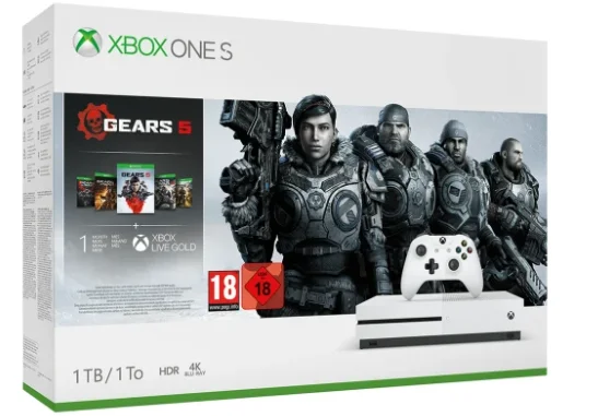  Microsoft Xbox One S Gears of War 5 1 TB Bundle