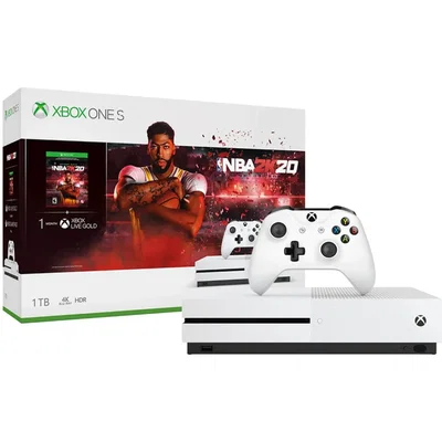 Microsoft Xbox One S NBA 2K20 Bundle
