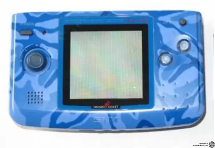 Consolevariations - Neo Geo Pocket Color Camouflage Blue Console ...