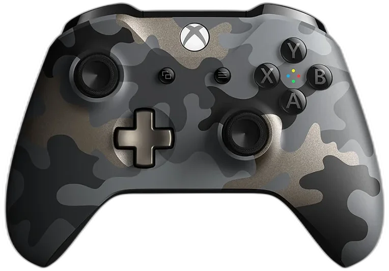  Microsoft Xbox One S Night Ops Camo Controller