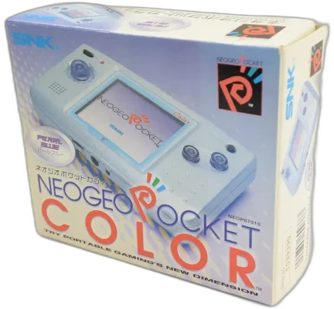 Neo Geo Pocket Color Pearl Blue Console