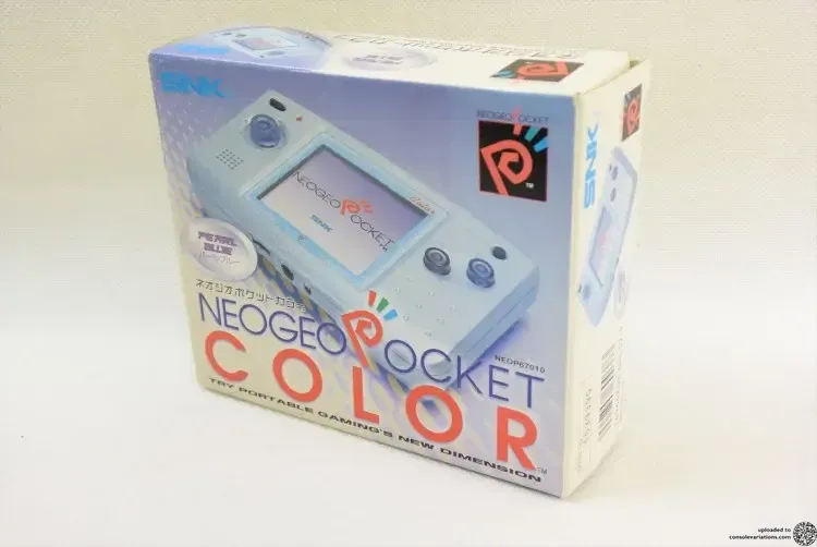 Consolevariations - Neo Geo Pocket Color Pearl Blue Console ...