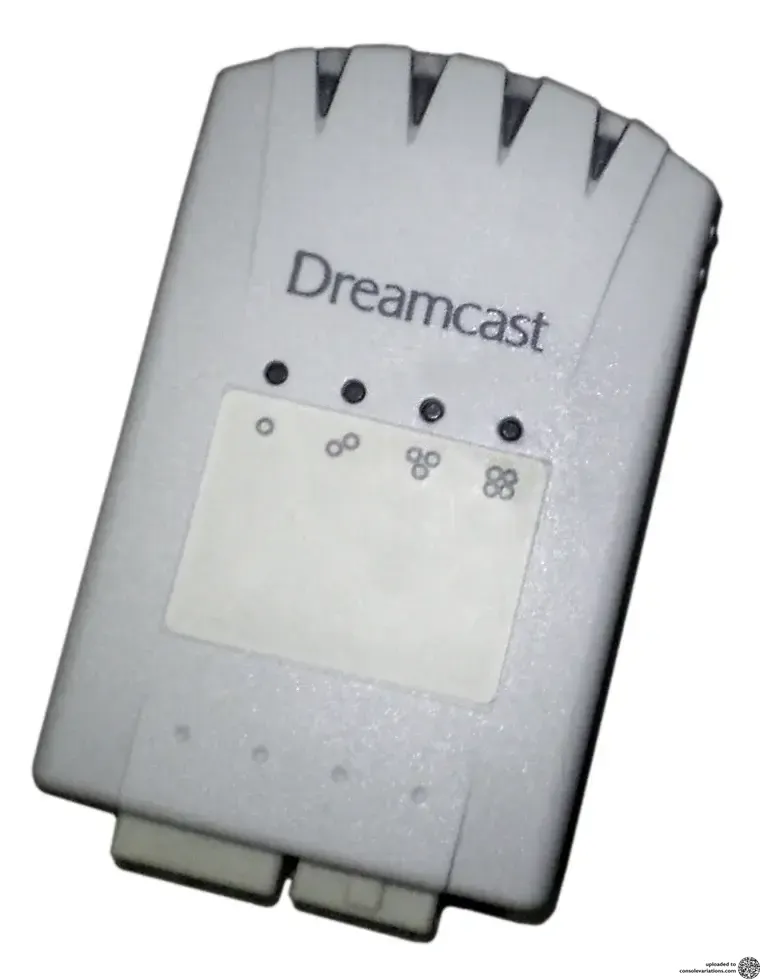 Consolevariations - Sega Dreamcast 4x Memory Card | Consolevariations