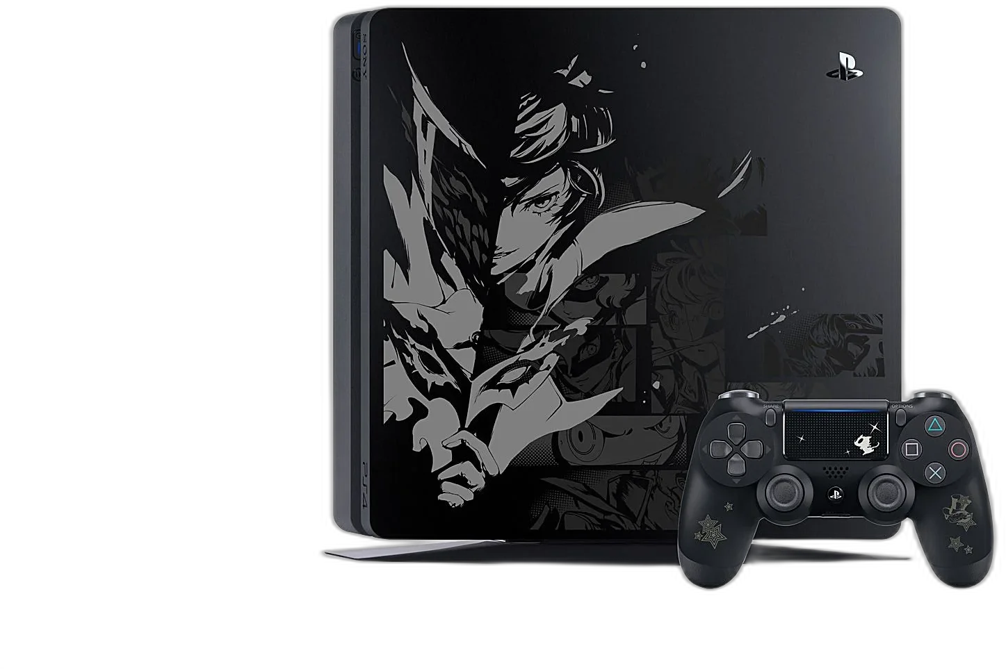  Sony PlayStation 4 Slim Persona 5 The Royal Black Console