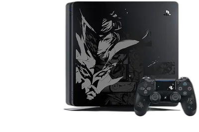 Sony PlayStation 4 Slim Persona 5 The Royal Black Console