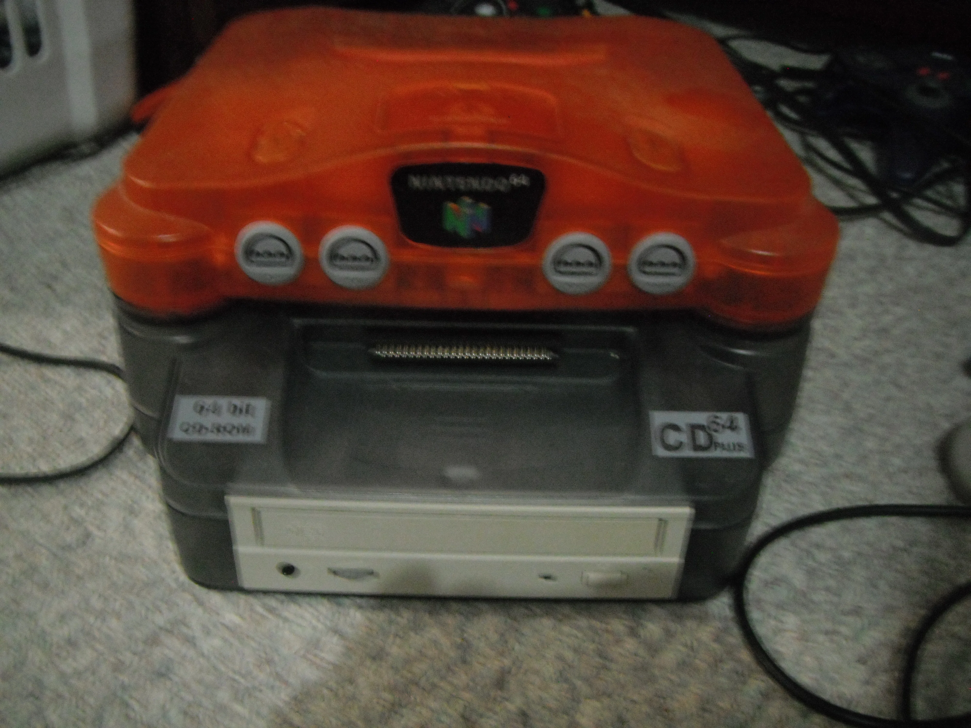  Nintendo 64 CD Plus Console