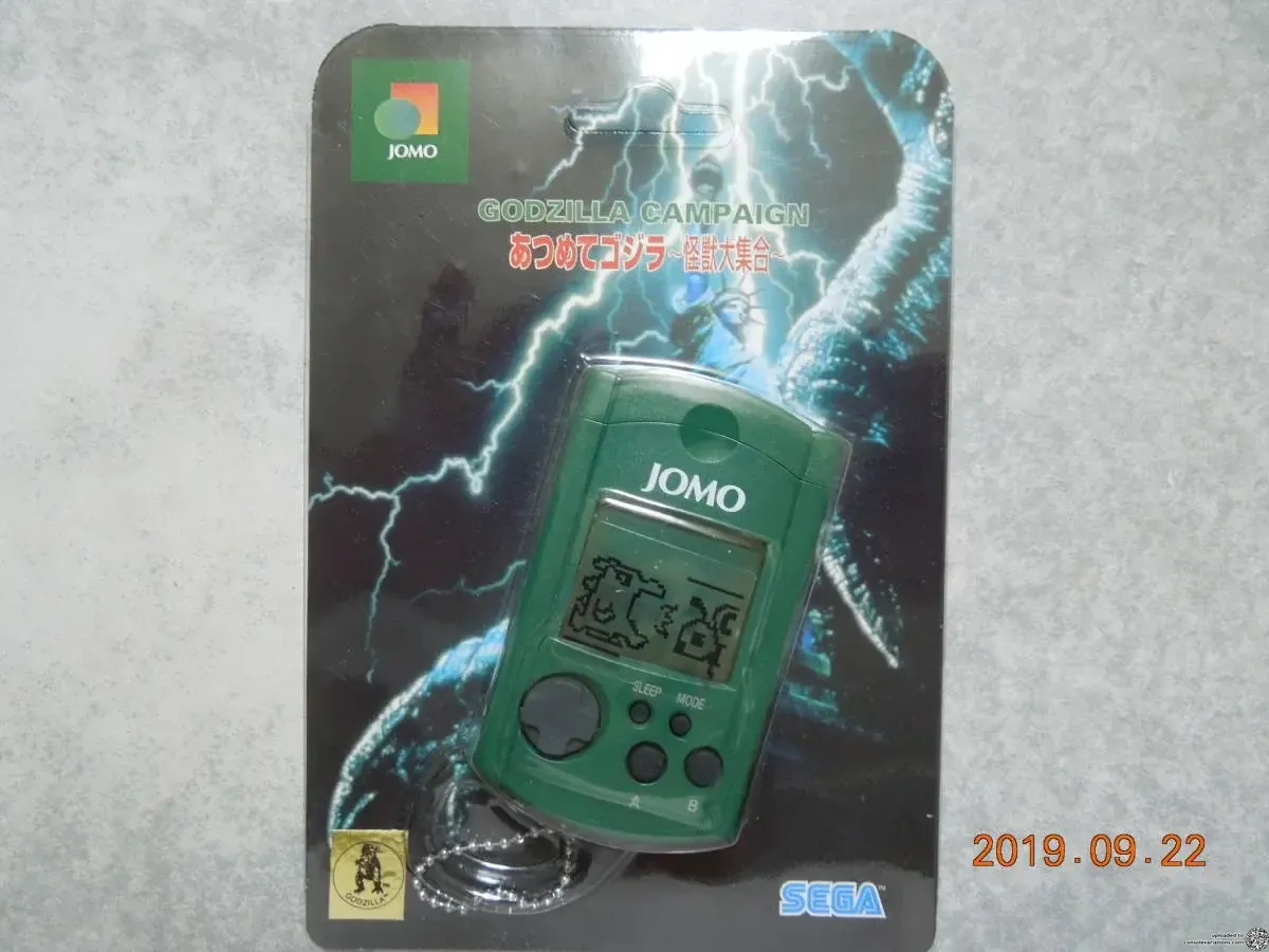 Consolevariations - Sega Dreamcast JOMO Godzilla Campaign VMU ...