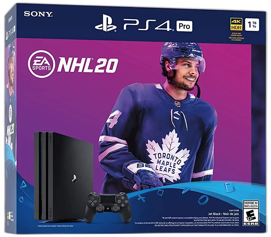  Sony PlayStation 4 Pro NHL 20 Bundle