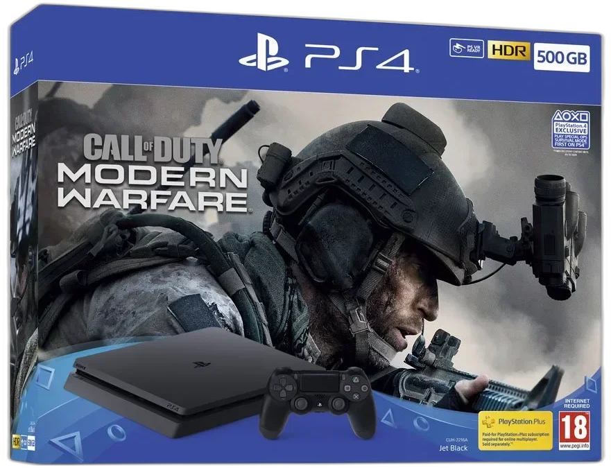  Sony PlayStation 4 Slim Call of Duty Modern Warfare Bundle