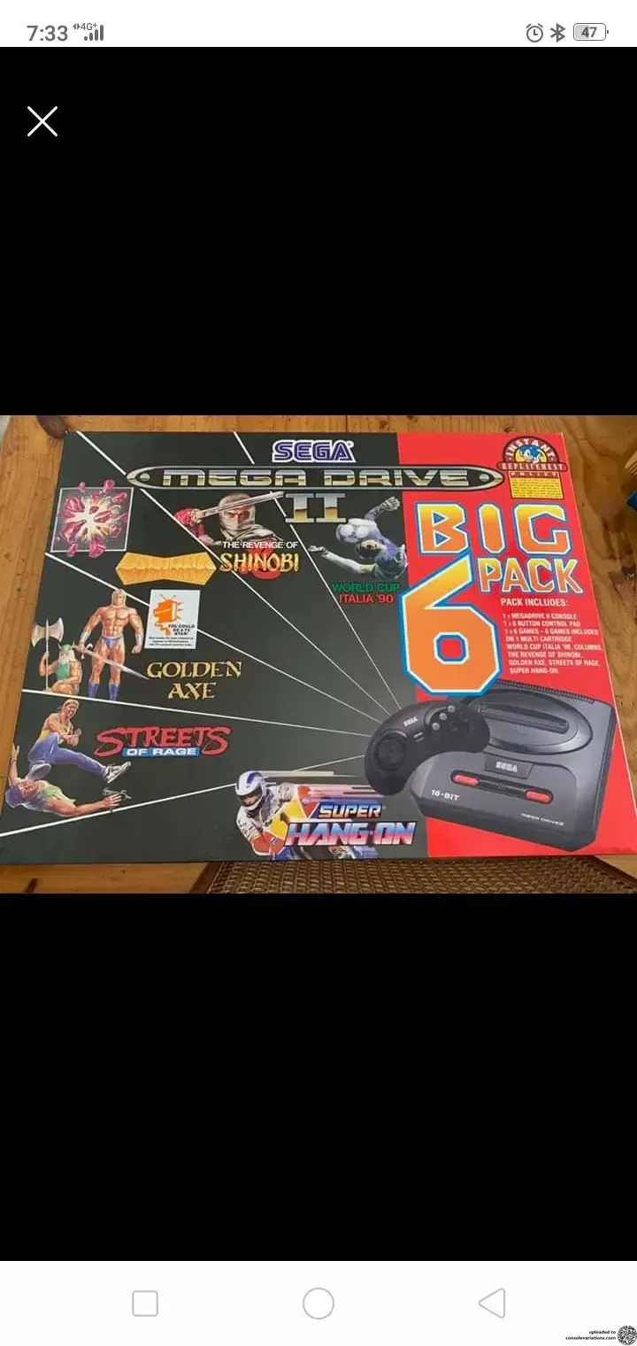 Consolevariations - Sega Mega Drive Big Pack 6 | Consolevariations