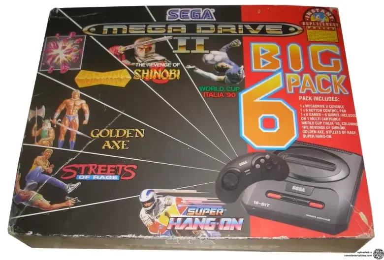 Consolevariations - Sega Mega Drive Big Pack 6 | Consolevariations