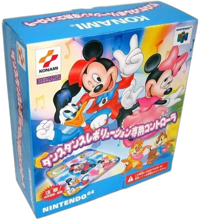 Konami Nintendo 64 Disney Dance Dance Revolution Controller