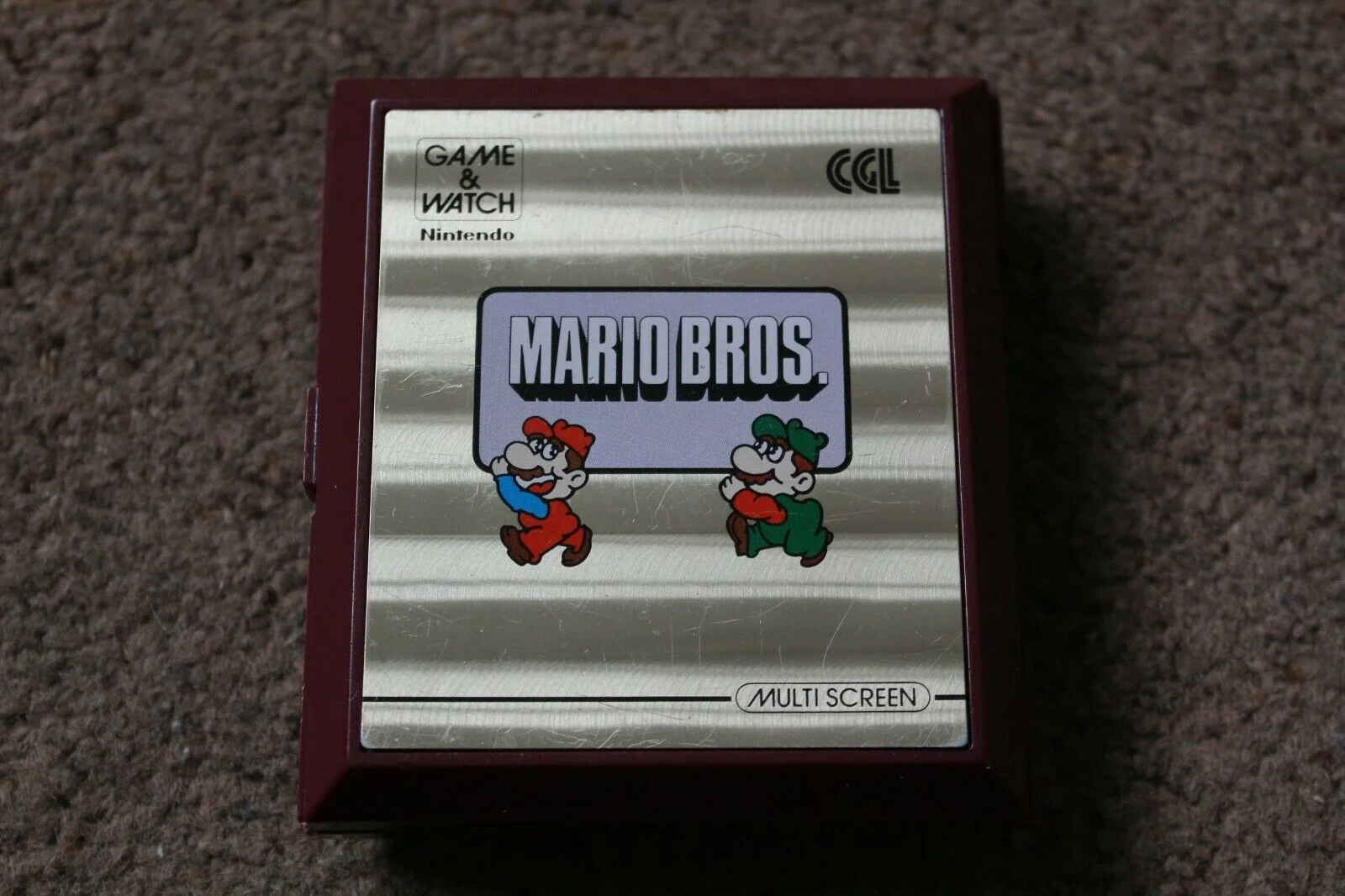 Nintendo Game &amp; Watch Mario Bros CGL
