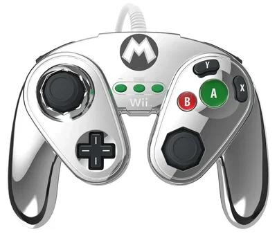 PDP Wii U Metal Mario Wired Fight Pad