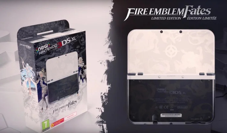 New Nintendo 3DS XL Fire Emblem Fates Console