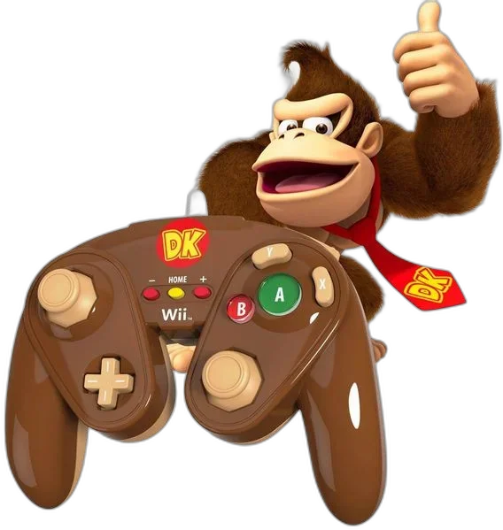  PDP Wii U Donkey Kong Wired Fight Pad
