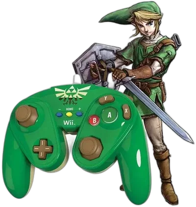 PDP Wii U Link Wired Fight Pad