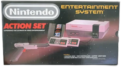 NES Action Set Bundle (Grey Light Gun)